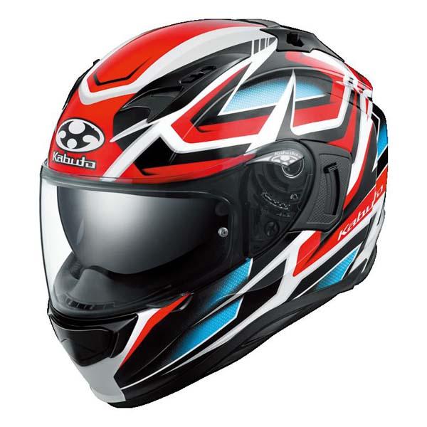 他サイト： OGK Kabuto KAMUI 3 ACROBAT ホワイトレッド XS(53-54) OGK4966094617882の商品画像