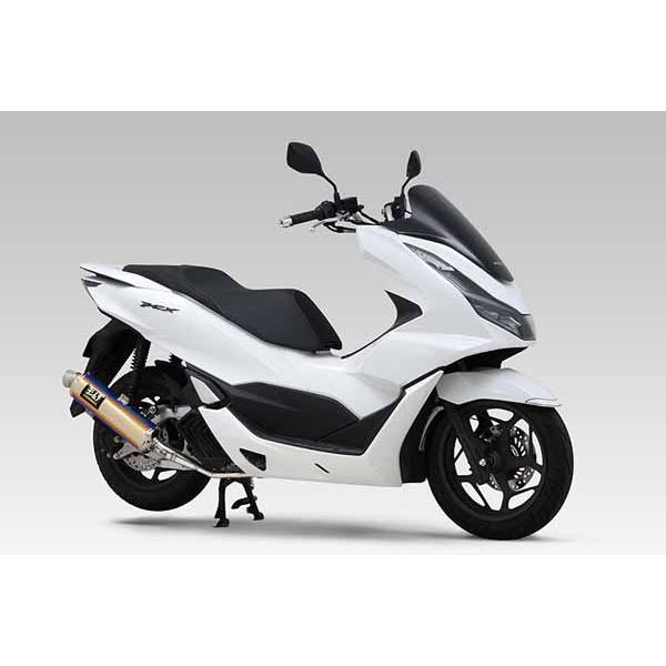 ヨシムラ PCX(23) フルエキマフラー 機械曲GP-MAGNUM105 STB チタン