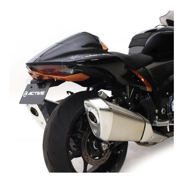 アクティブ ハヤブサ HAYABUSA 隼 フェンダーレスキット ブラック [LEDナンバー灯付き] 1155044