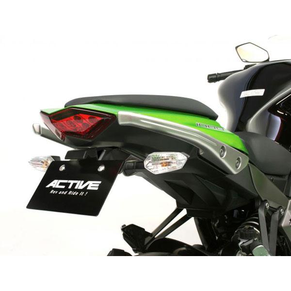 【在庫あり】アクティブ ニンジャ1000 Z1000 フェンダーレスキット ブラック [LEDナンバー灯付き] 1157074