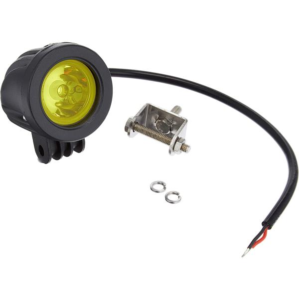 他サイト： 【5月16日出荷】キタコ  LEDシャトルビーム 12Vハンヨウ イエロー 800-0710010の商品画像