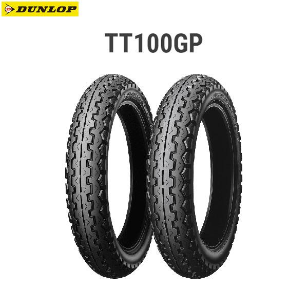 【MASAデッカいどう様】タイヤホイール④ DUNLOP（ダンロップ） DUNLOP 237767 TT100GP フロント/リア共用 4.00
