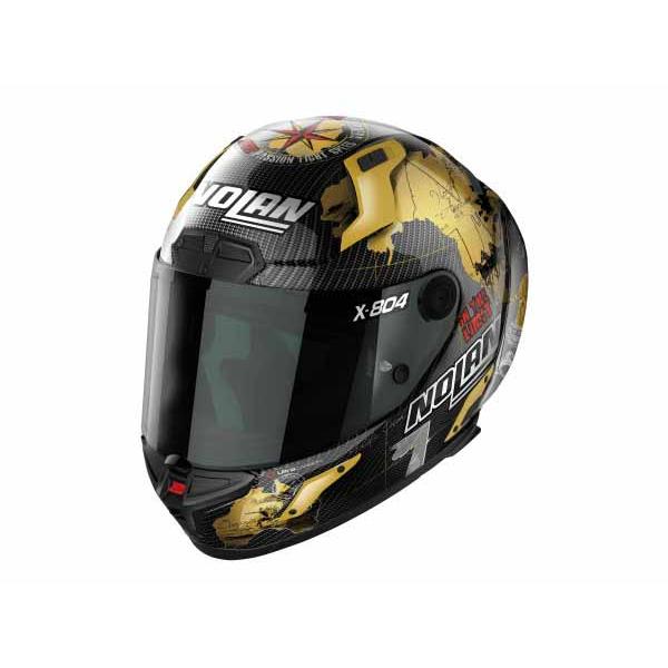 デイトナ NOLAN X-804RS ULTRA CARBON CHECA ゴールド/25[Lサイズ