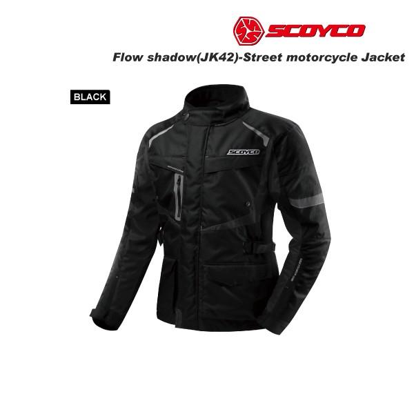 SCOYCO(XRCR) JK42 EB^[WPbg FLOW SHADOW[ubN/3XLTCY]   JK42-BK-3XL