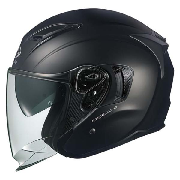 【7月14日出荷】OGK Kabuto EXCEED2：フラットブラック XL(61-62) OGK4966094628727