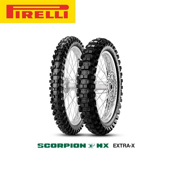 s PIRELLI  SCORPION MX EXTRA X A 100/100-18 NHS 59M PL8019227213317