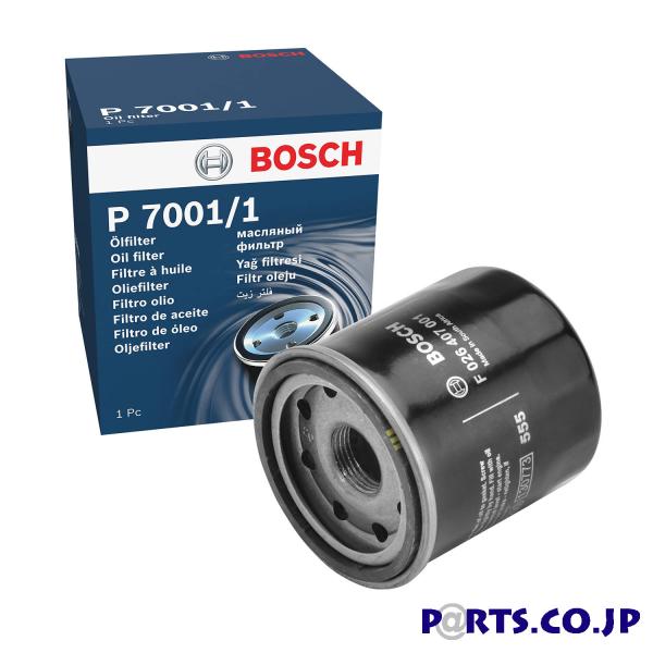 BOSCH(ボッシュ) ルノー メガーヌ III WJ47/WJ47 輸入車用 オイルフィルター 08.11- (M4R711) (品番：F026407001)