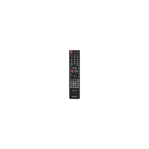 シャープ[SHARP]　シャープ液晶テレビ用リモコン＜ブラック系＞（LC-24R30-B） SHARP（シャープ） 液晶テレビ用リモコン ブラック系（LC-24R30-B