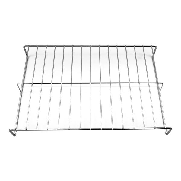 食材を乗せる網です。＜サイズ＞幅387×奥行255×高さ52（mm）※オーブン皿の中に置いて使用します。適用機種RCK-S20AS4，RCK-20AS4，RCK-20BS4，RCK-20AS3，RCK-20BS3，RCK-S20AS3