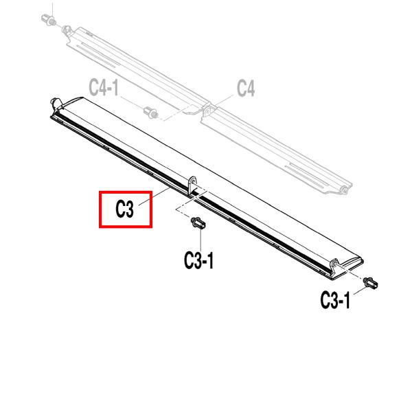 【ダイキン】薄形給排気グリル_K-DGL150C 薄型給排気グリル K-DGL K-DGL150C 薄型給排気グリル K-DGL オーケー器材