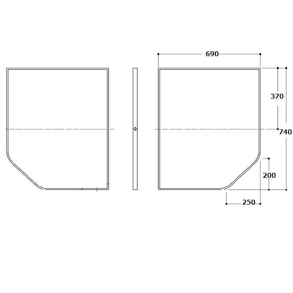 TOTO バスルーム 風呂ふた 断熱風呂蓋1400用 2枚 AFKK84130W : パーツ