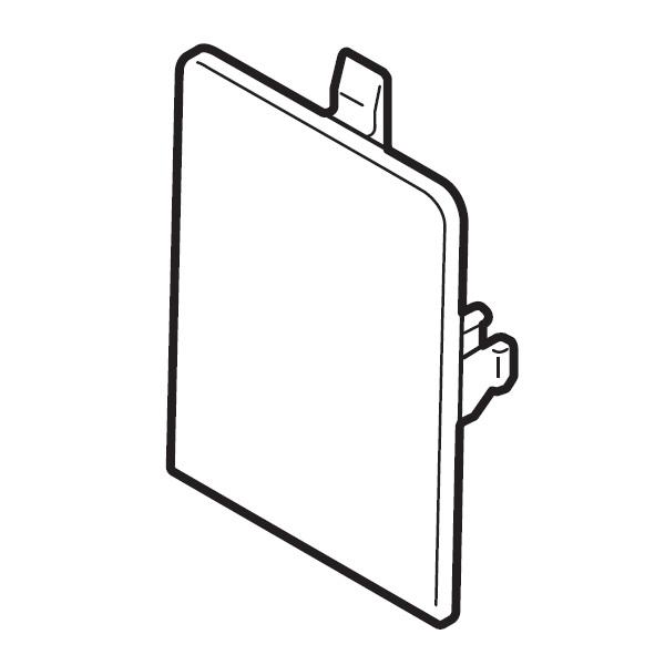 TOTO ウォシュレット トイレ カバー（ホワイト） TCM4753#NW1 : パーツ