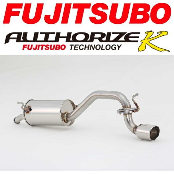 FUJITSUBO オーソライズKマフラー CBA-MK21SパレットT/TS 2WD用 H20/1  