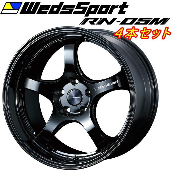 ⭐︎最終値下げ⭐︎★WedsSport RN-05M★ ウェッズ19インチ WEDS WedsSport RN-05M ホイール4本Set グロスブラック 10.5-19