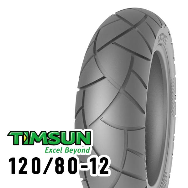 TIMSUN(ティムソン) TS636 120/80-12 65J TL フロント TS-636 バイク タイヤ スクーター・ビジネス・ミニバイク