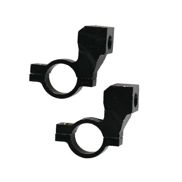 カラー：ブラック商品サイズ：正ネジ：10mm 取付径：22mm単位：1セット(2個入)