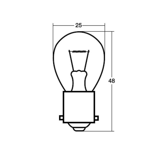 他サイト： スタンレー(STANLEY) NO5 BP4575B 12V21W 自動車 電球の商品画像