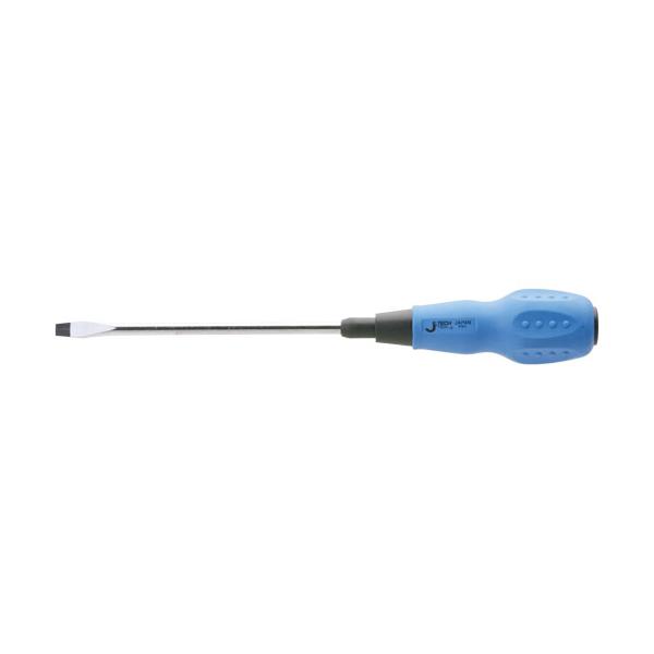 JETECH TOOL ソフトグリップドライバー マイナス 0.7-4 189mm 工具 整備 メンテナンス
