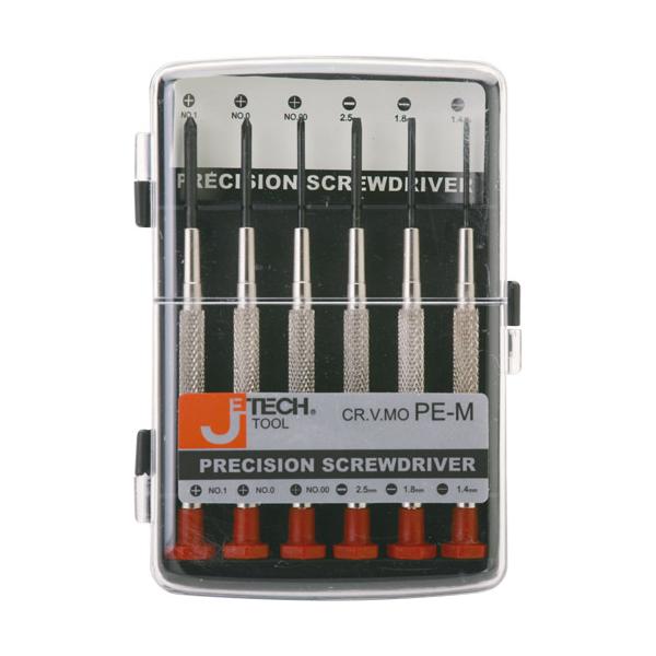 JETECH TOOL 精密ドライバー6本セット M 工具 整備 メンテナンス