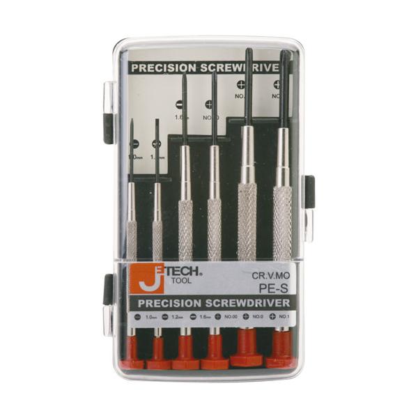 JETECH TOOL 精密ドライバー6本セット S 工具 整備 メンテナンス