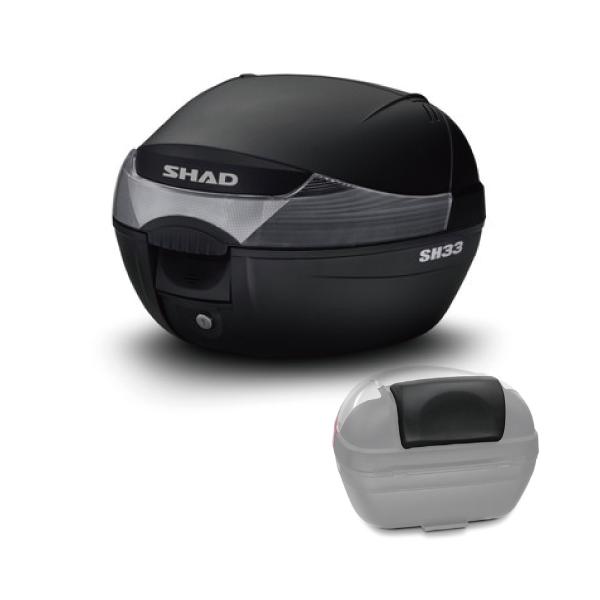 カラー：ブラック単位：1セットセット内容/付属品：トップケース品番：10652824 バックレスト品番：D0RI40 専用取付ベースプレート×1、取付用金具セット、キー×2