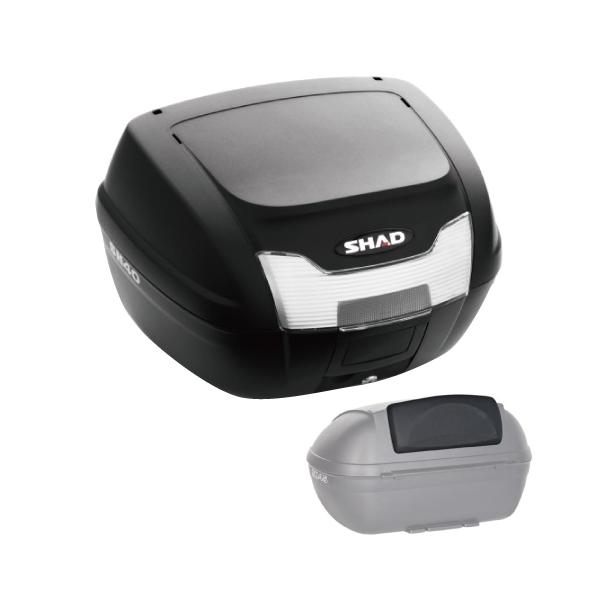 カラー：ブラック単位：1セットセット内容/付属品：トップケース品番：SH40 バックレスト品番：D0RI60 専用取付ベースプレート×1、取付用金具セット、キー×2