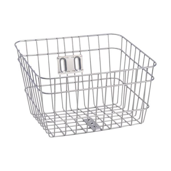 メーカー品番：SSK-401カラー：シルバータイプ：前用商品サイズ：上部内寸：横幅×奥行：約365mm×305mm 底部内寸：横幅×奥行：約310mm×220mm 高さ：前×後：約210mm×240mm単位：1個セット内容/付属品：取付金具