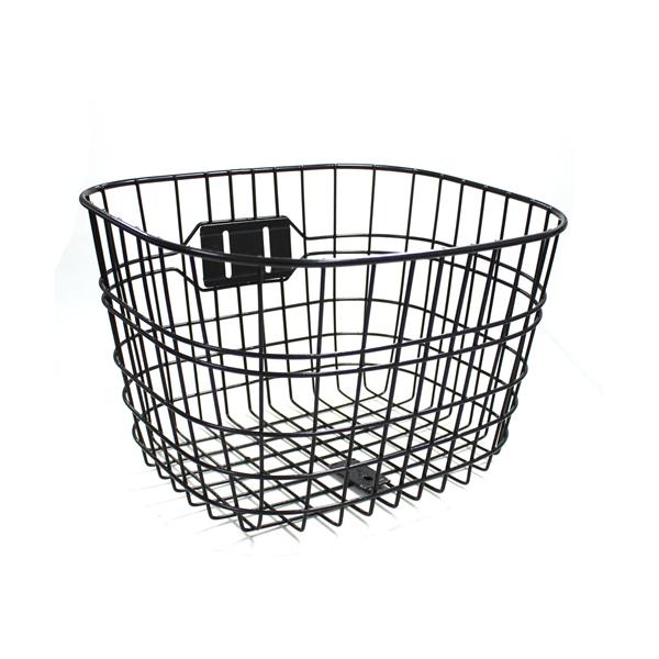 カラー：ブラックタイプ：前用商品サイズ：【上部内寸】 横：約36cm、縦：約31cm 【下部内寸】 横：約31cm、縦：約24cm 【高さ】 カゴ淵が高い所：約23cm、カゴ淵が低い所：約21cm単位：1個