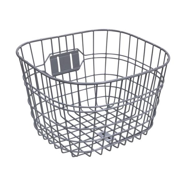 カラー：シルバータイプ：前用商品サイズ：【上部内寸】 横：約36cm、縦：約31cm 【下部内寸】 横：約31cm、縦：約24cm 【高さ】 カゴ淵が高い所：約23cm、カゴ淵が低い所：約21cm単位：1個