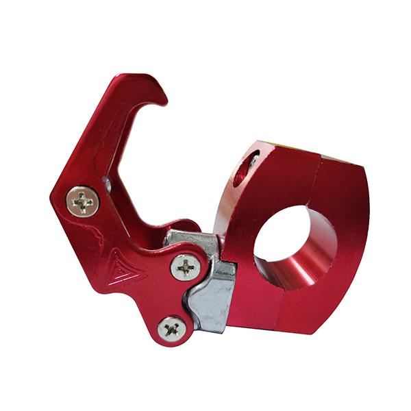 カラー：レッド商品サイズ：全高63*幅77mm(横に寝かせた寸法) 対応ハンドル径：22ｍｍ単位：1個