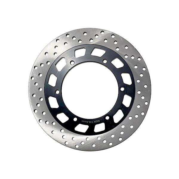 適合車種：ドラッグスター250(VG02J/VG05J)カラー：シルバータイプ：フロント ソリッド商品サイズ：外径(mm)：282 内側 穴径(mm)：132 厚み(mm)：5.0 ボルト穴径(mm)：8.5 ボルト穴PCD(mm)：150...