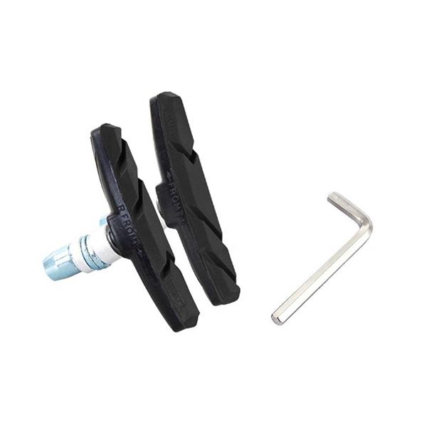 適合車種：MTB、クロスバイクなどカラー：ブラック商品サイズ：7.0*3.7*1.5 cm単位：1ペアセット内容/付属品：ブレーキシュー*1ペア 六角レンチ*1