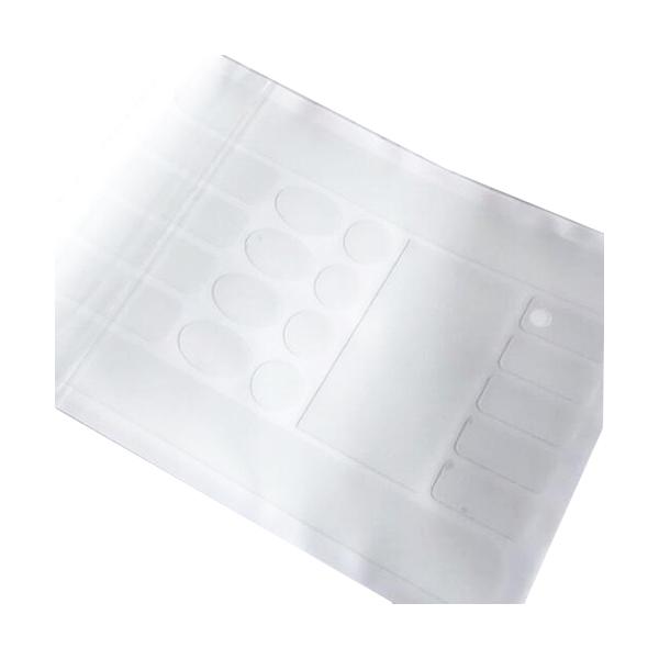 カラー：クリア商品サイズ：角丸長方形：3.8×1.7cm×5点 角丸長方形：10×5.5cm×1点 角丸長方形：6.6×2.1cm×4点 角丸長方形：23×2.8cm×2点 直径円：2.2cm×4点 楕円形：3.2×2.1cm×4点単位：1セット