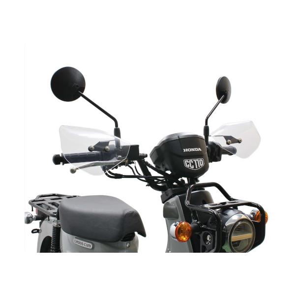 旭風防(af) M6-02 ナックルバイザー クリア バイク ハンドガード・ナックルガード