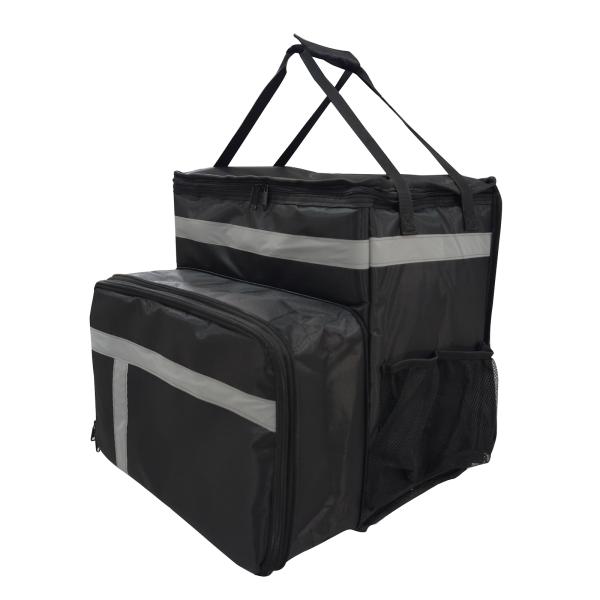 カラー：ブラック商品サイズ：伸縮前：長38cm×幅12cm×高38cm 伸縮後：長38cm×幅25cm×高38cm 伸縮部分：長38cm×幅13cm×高25cmセット内容/付属品：バッグ本体×1、仕切り板×2