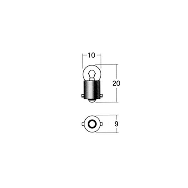 メーカー品番：A62Bタイプ：白熱球6V単位：1個