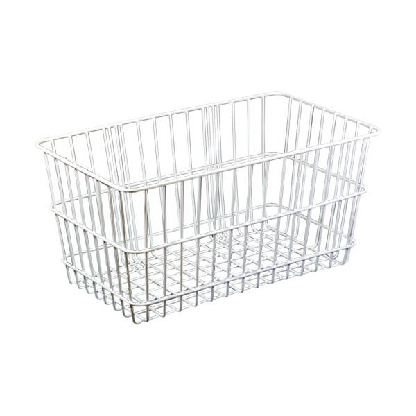 メーカー品番：BBSF7WHカラー：ホワイト商品サイズ：【上部内寸】 横：約45.5cm、縦：約25.5cm 【下部内寸】 横：約39.5cm、縦：約20cm 【高さ】 カゴ淵が高い所：約21.5cm、カゴ淵が低い所：約21.5cm単位：1個