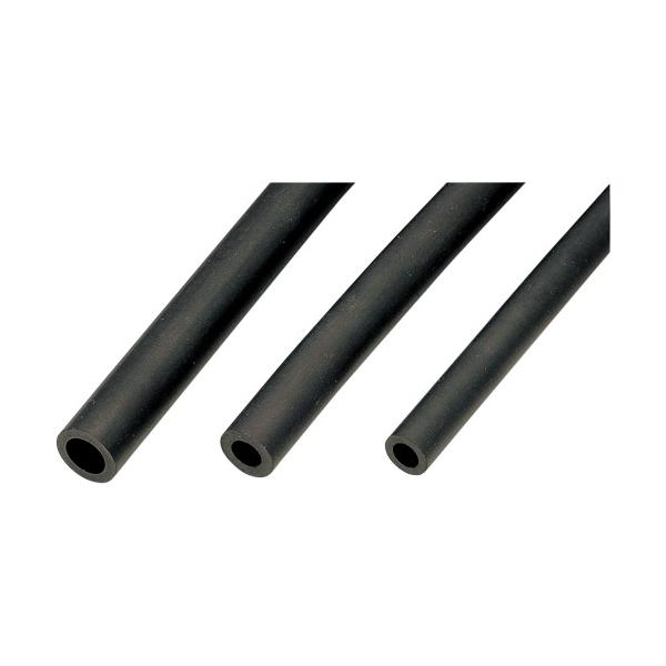 KIJIMA(キジマ) 耐油ホース ブレーキマスター用 ストレート 内径7mm/長さ245mm ブラック バイク ガソリン・燃料・フューエルホー