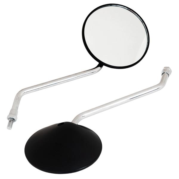 メーカー品番：MRN01適合車種：カブカラー：ブラック/メッキタイプ：丸型商品サイズ：ネジ径:正ネジ8mm単位：1箱(2本入)