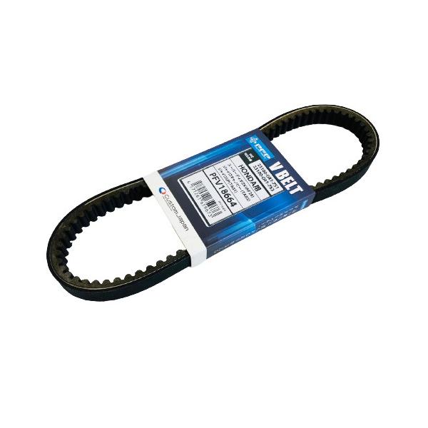 メーカー品番：PFV18-664適合車種：スーパーDio ZX(AF28)｜ジャイロアップ(TA01)｜ジャイロキャノピー(TA02)商品サイズ：ベルトサイズ：W(mm)：18 T(mm)：8.5 θ(°)：30 Length(OC、mm)...