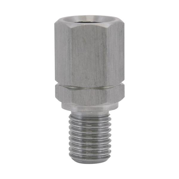 メーカー品番：SS-4カラー：シルバータイプ：左右共通商品サイズ：ミラー側ネジ径→車両側ネジ径：正ネジ10mm→逆ネジ10mm ネジピッチ：1.25mm単位：1個セット内容/付属品：本体×1