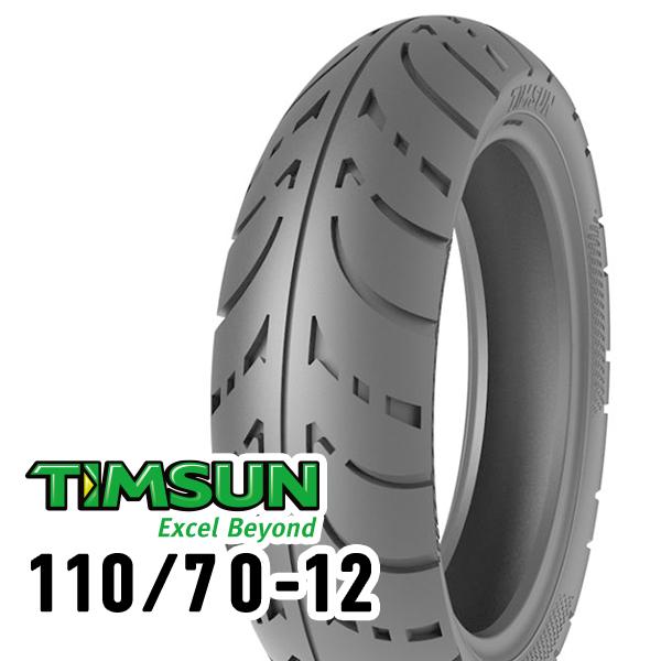TIMSUN(ティムソン) TS626 110/70-12 47N TL フロント/リア TS-626