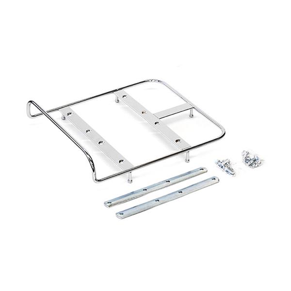 メーカー品番：RC-2適合車種：リアキャリア付き一般車カラー：シルバータイプ：サブキャリア商品サイズ：本体サイズ：約330×290mm単位：1個セット内容/付属品：取付金具