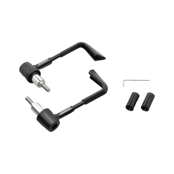 DAYTONA レバーガード ブラック 92449 バイク : パーツダイレクト店