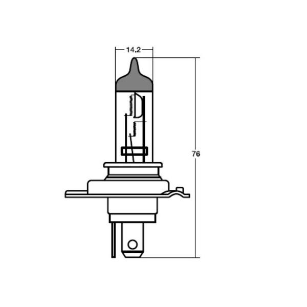他サイト： スタンレー(STANLEY) 14-0181E 12V60/55W H4 自動車 電球の商品画像