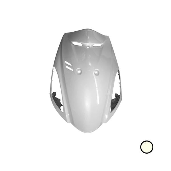 アドレスv125ss 純正外装美品 パールグラスホワイト スズキ アドレスV125S CF4MA フロントカバー パールグラスホワイトNo.2