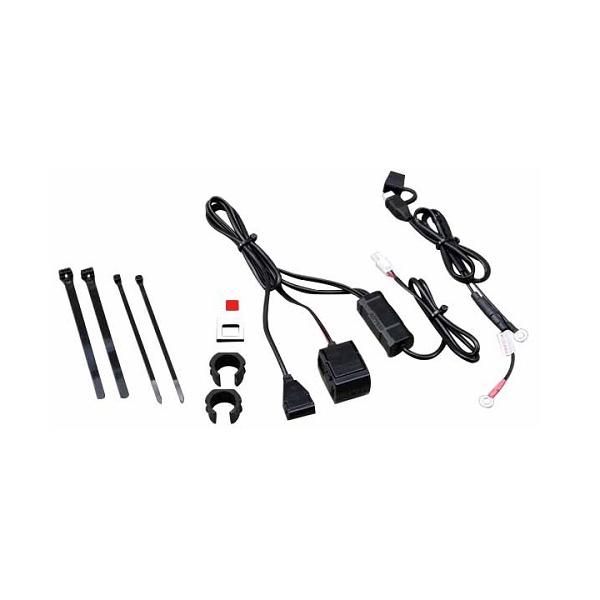 DAYTONA バイク専用電源2.1A USB1ポート+シガーソケット1ポート 93042
