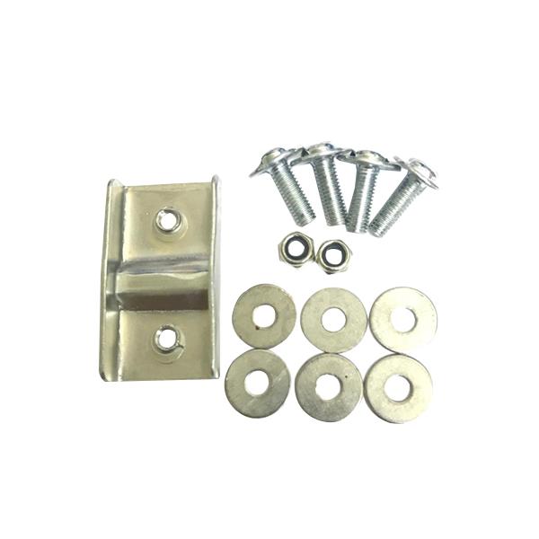 タイプ：前用単位：1セットセット内容/付属品：金具1枚、ボルト4本、ナット4個、ワッシャ6枚