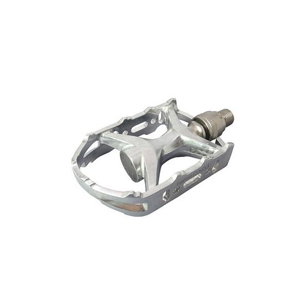 MKS(三ヶ島製作所) MT-E Ezy シルバー 自転車 ペダル本体 : パーツ