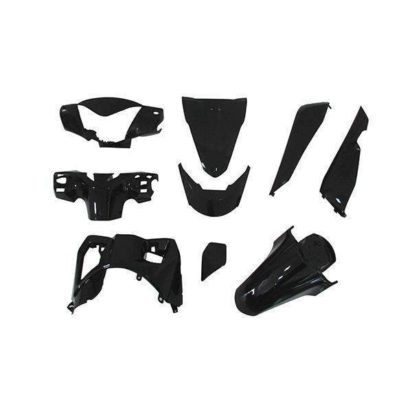 ホンダ リード125 JF45 外装 14点 カウル セット ポセイドンブラック